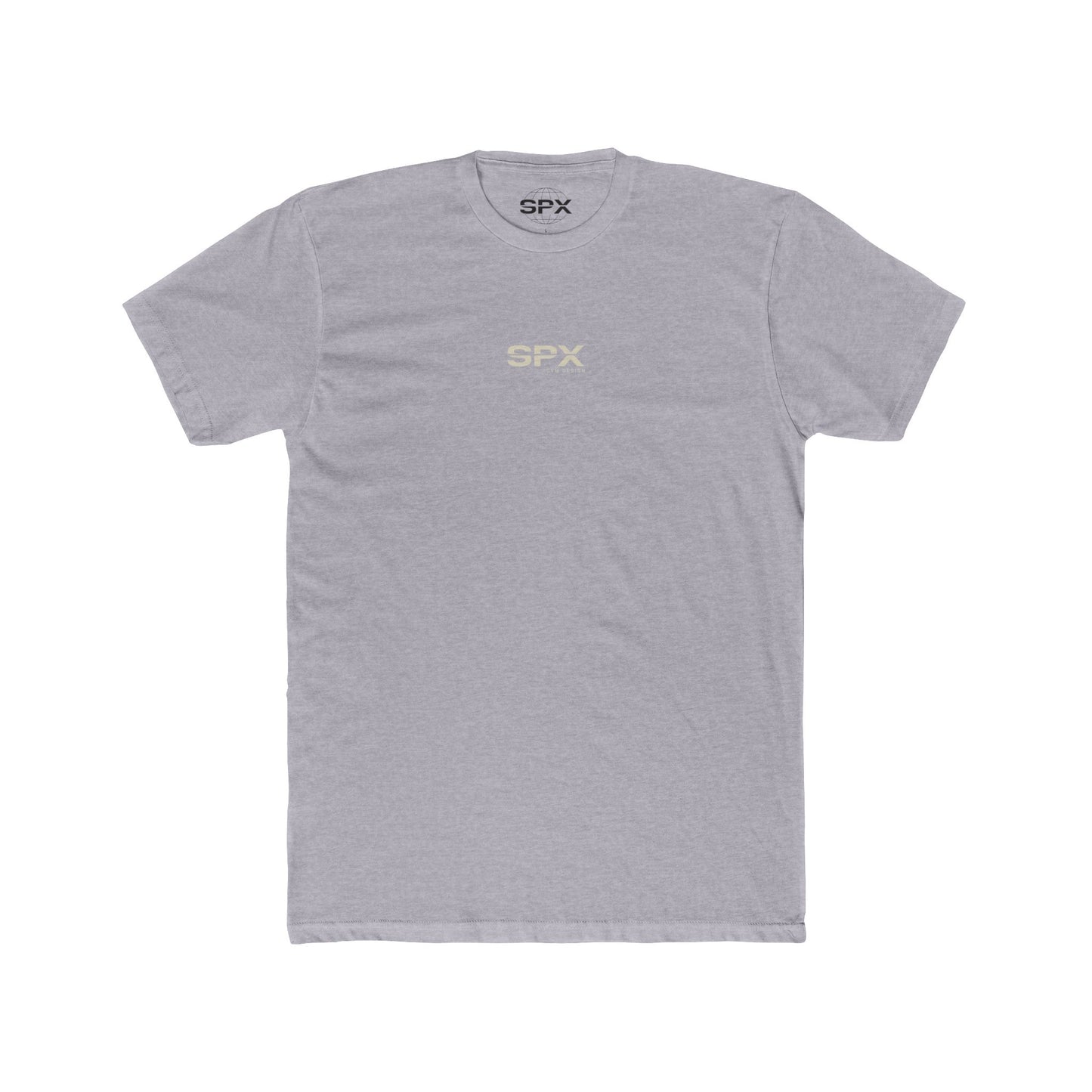 Minimalist Unisex Cotton Crew Tee - Casual Everyday Wear