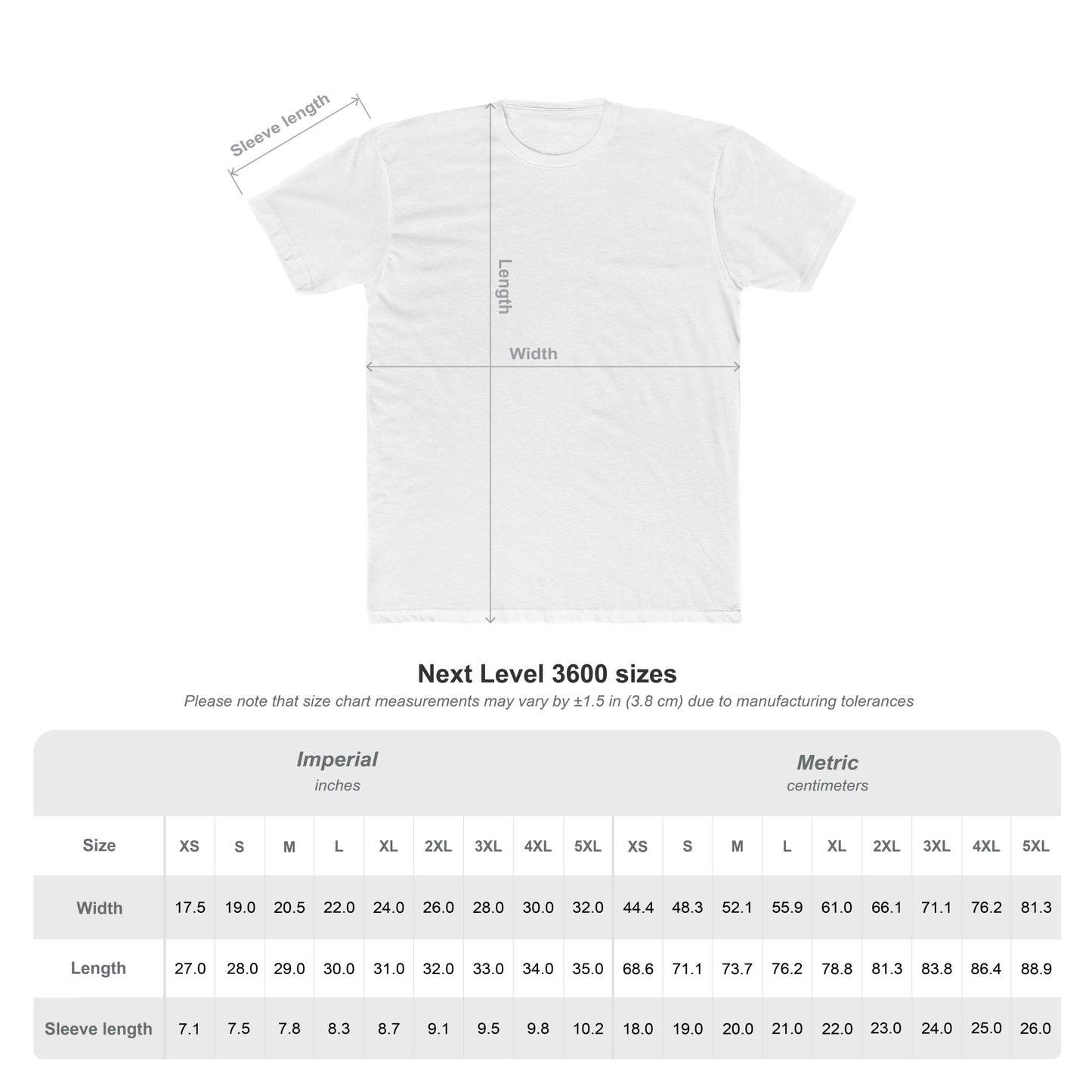Minimalist Unisex Cotton Crew Tee - Casual Everyday Wear