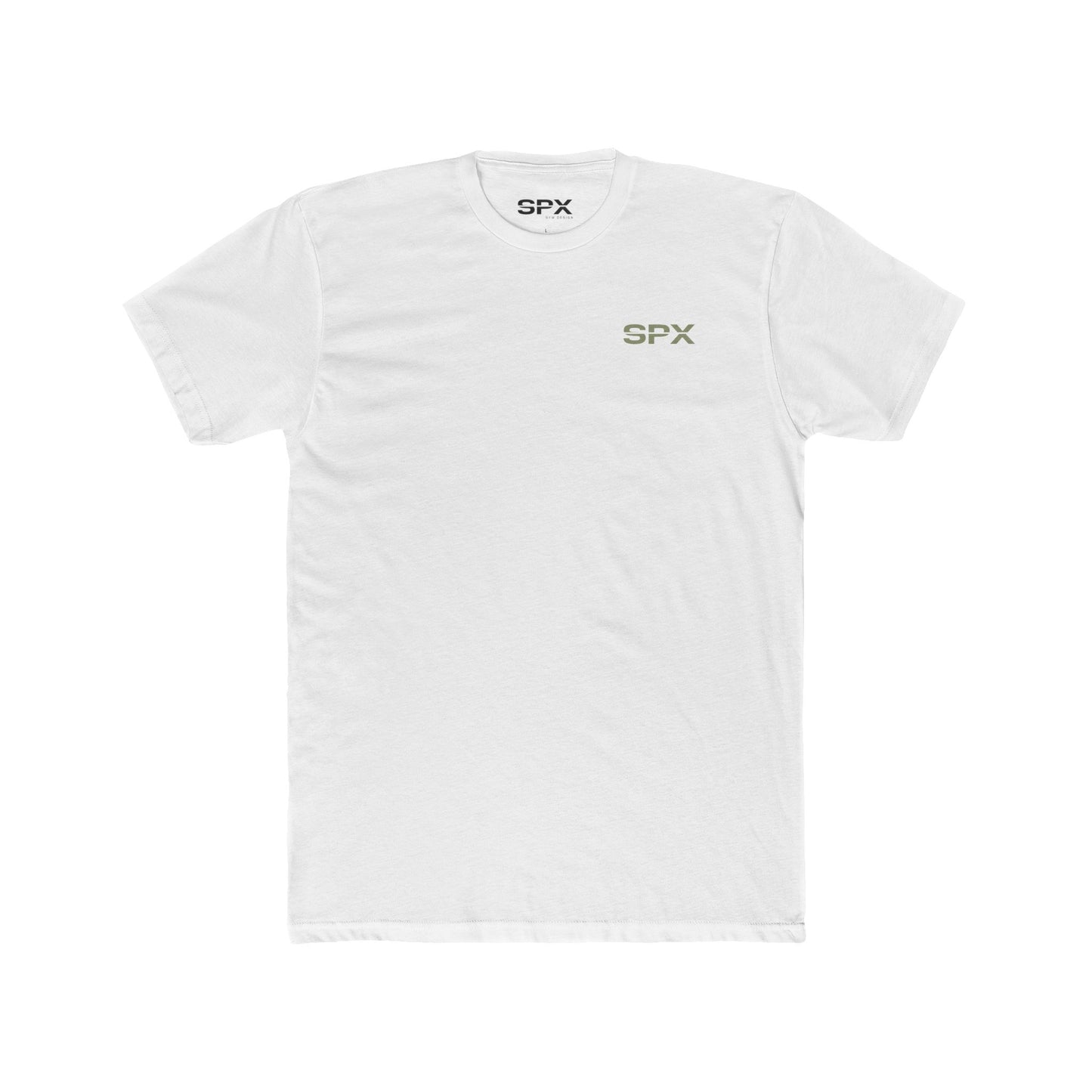 Unisex Cotton Crew Tee - SPX Globe Design - Casual Comfort Wear