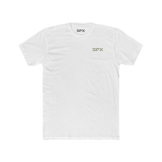 Unisex Cotton Crew Tee - SPX Globe Design - Casual Comfort Wear