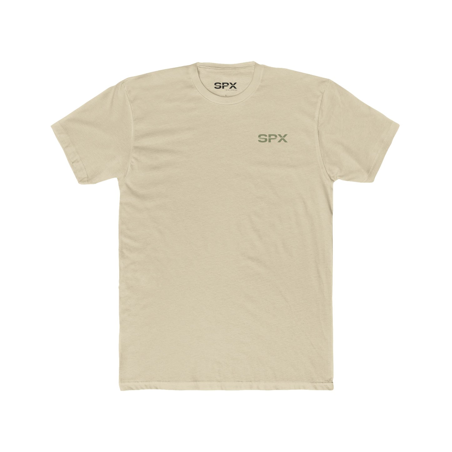 Unisex Cotton Crew Tee - SPX Globe Design - Casual Comfort Wear