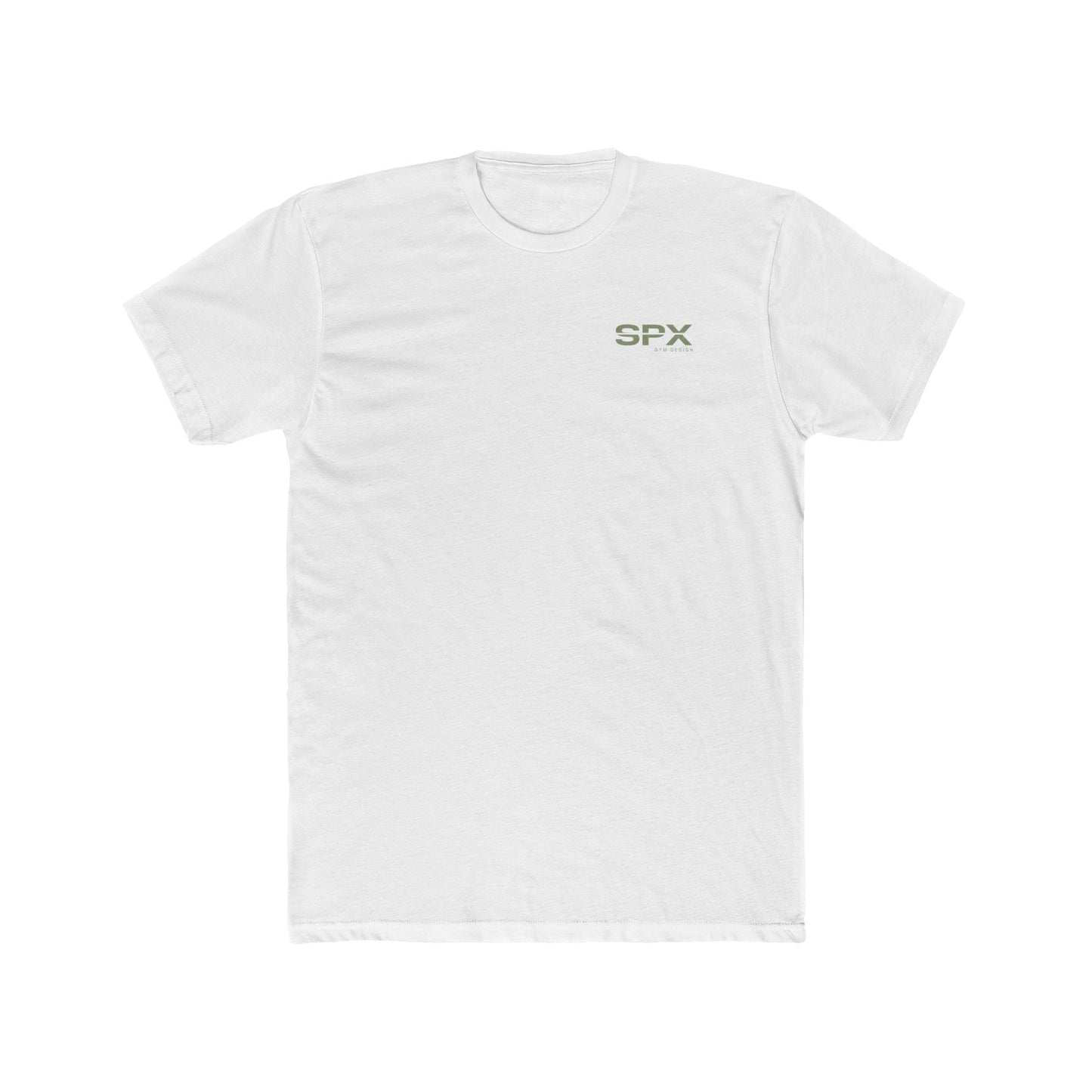 Minimalist SPX Unisex Cotton Crew Tee - Casual Comfort & Versatile Style