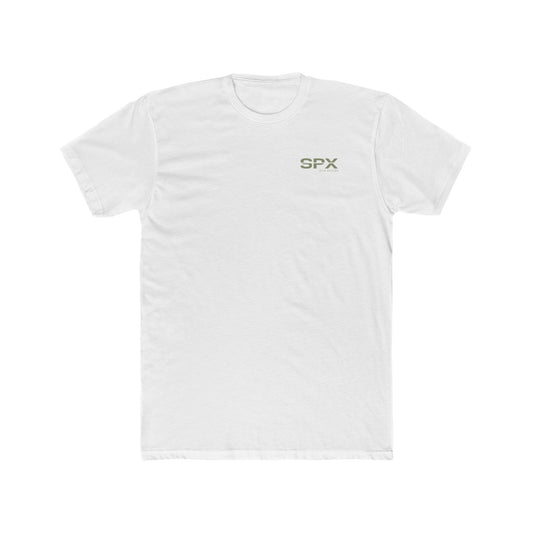 Minimalist SPX Unisex Cotton Crew Tee - Casual Comfort & Versatile Style