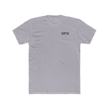 Minimalist SPX Unisex Cotton Crew Tee - Casual Comfort & Versatile Style