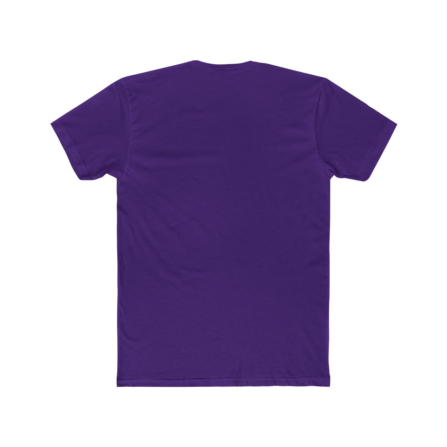 Minimalist Unisex Cotton Crew Tee - Casual Everyday Wear
