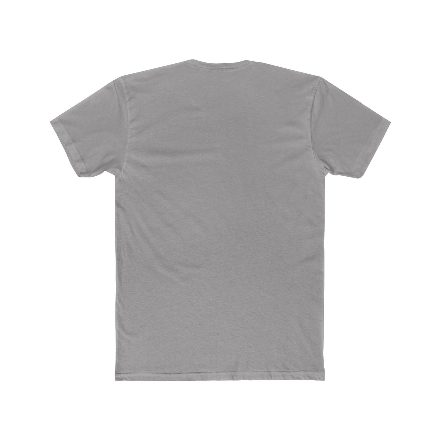 Minimalist Unisex Cotton Crew Tee - Casual Everyday Wear